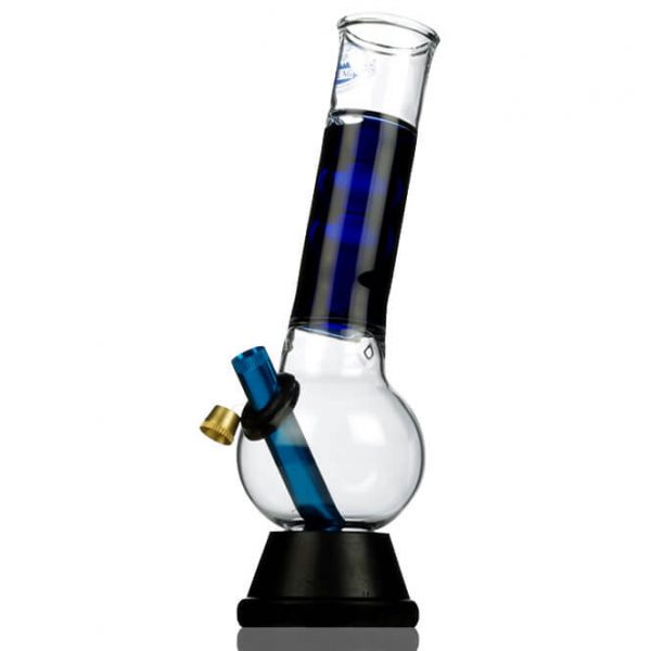 Agung Mini Smartie With Blue Coolant Glass Bong 22cm