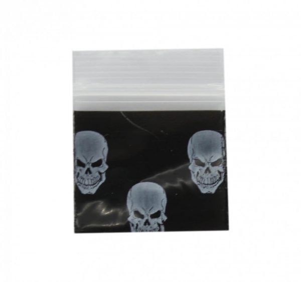 Black Skull Bag 25mm x 25mm