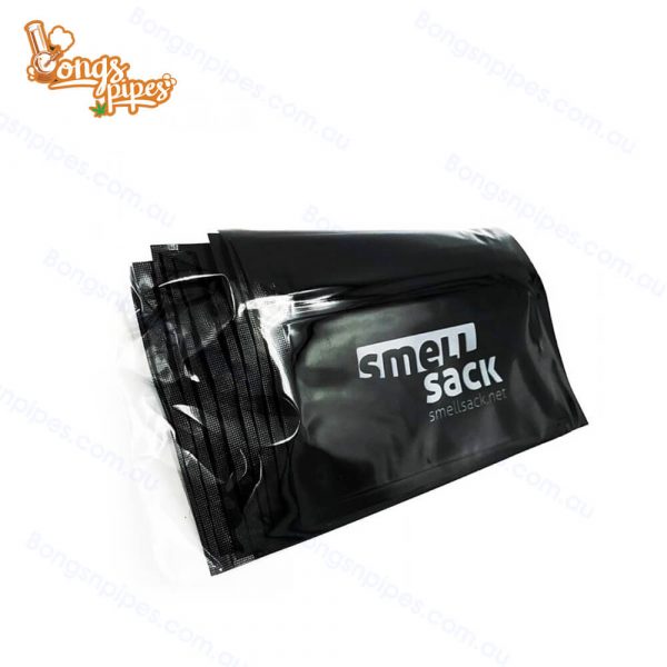 100 x Smellsack Double Zipper Smell Proof Bag 10cm X 8cm