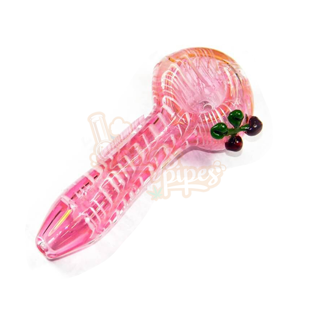 Agung Glass Pipe Pink 10cm