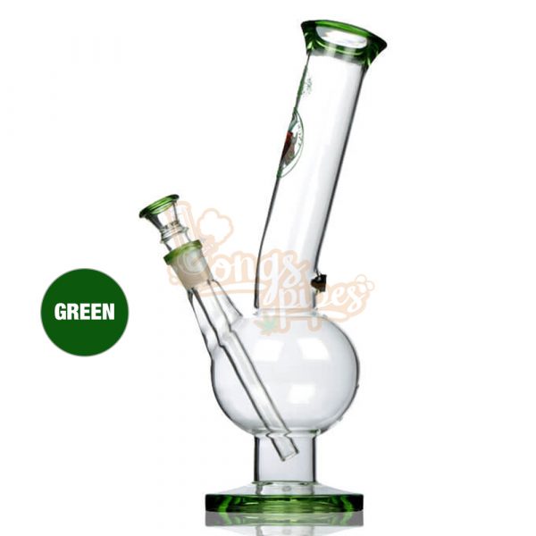 Agung Glass Slider Bubble Bong 31cm Green