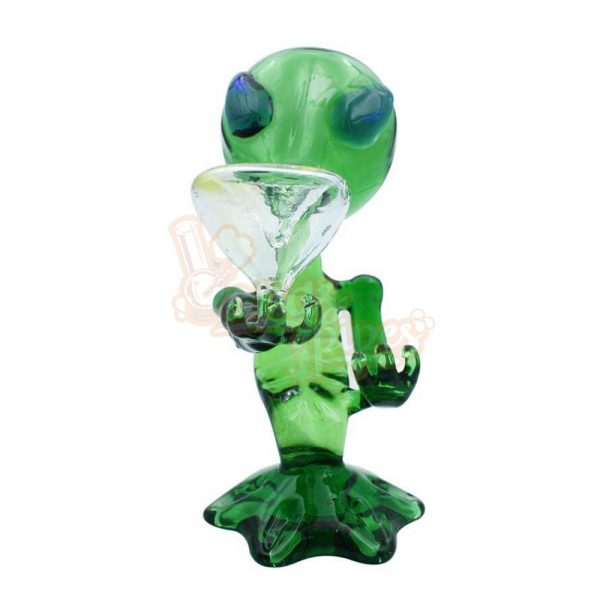 Alien Dry Pipe Green 15cm