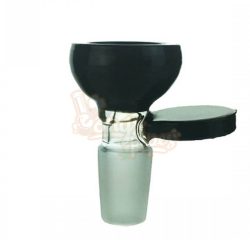 Black Round Male Cone Piece With Holder 19mm