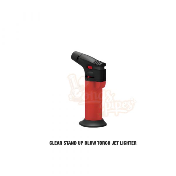 Clear Stand Up Blow Torch Jet Lighter