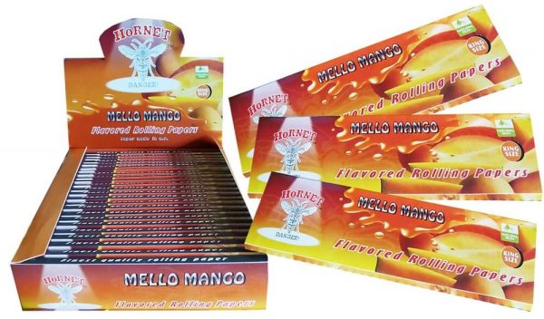 Hornet Rolling Papers King Size - Mellow Mango