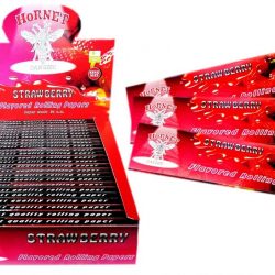 Hornet Rolling Papers King Size - Strawberry Flavour
