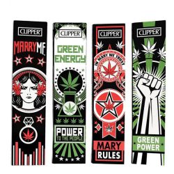 Clipper 420 Collection Propaganda King Size Slim Rolling Papers with Tips
