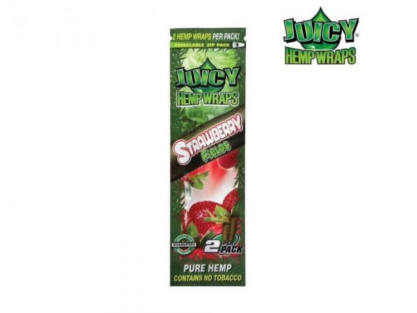 Juicy Hemp Wraps Strawberry Fields