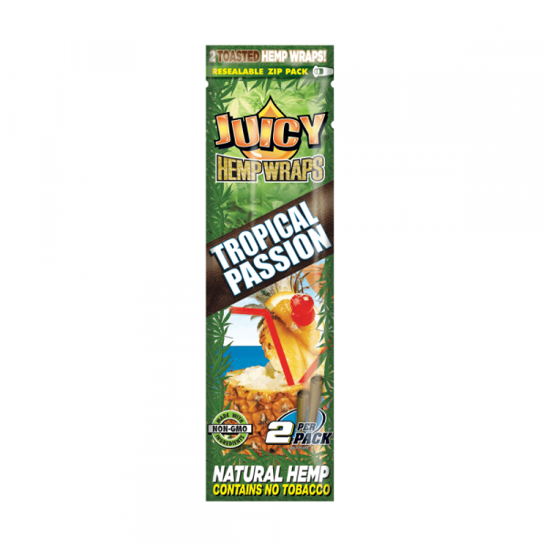 Juicy Hemp Wraps Tropical Passion