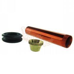 Metal pipe - Brass cone Pieces - pipe bonza stem Brass Cones