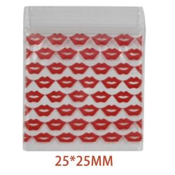 Red Lip Bag 25x25mm