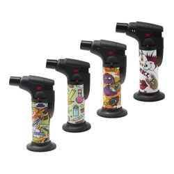 Pack 2X ATTITUDE Stand Up Blow Jet Lighter