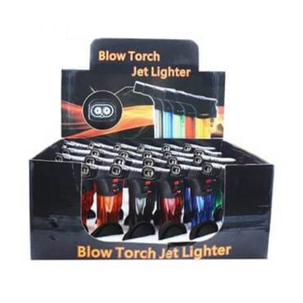 Pack 2X Twin Flame Blow Jet Lighter