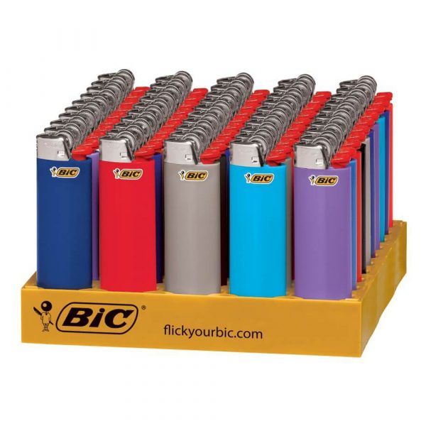 Pack 50X BiC Disposable Child Guard Lighter Large