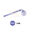 Purple Curved Sweet Puff Pipe 14cm