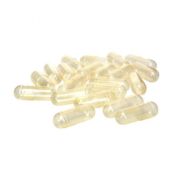 1000 Size 0 Bulk Vegetable Gelatin Clear Empty Capsule Medicine Pill Drug