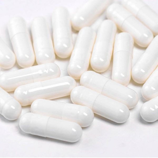 100 Size 5 Bulk Vegetable Gelatin White Empty Capsule Medicine Pill Drug