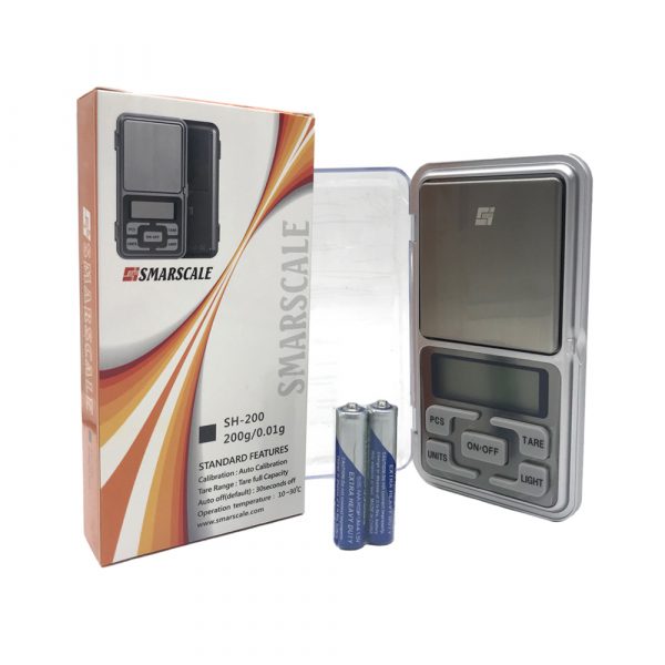 SMARSCALE Mini Pocket Digital Scales 0.01g/200g
