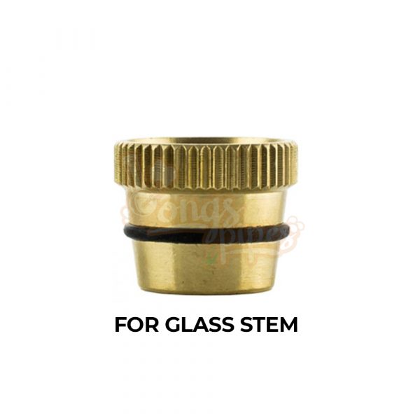 Universal Bonza Bucket Brass Cone Piece for glass stem
