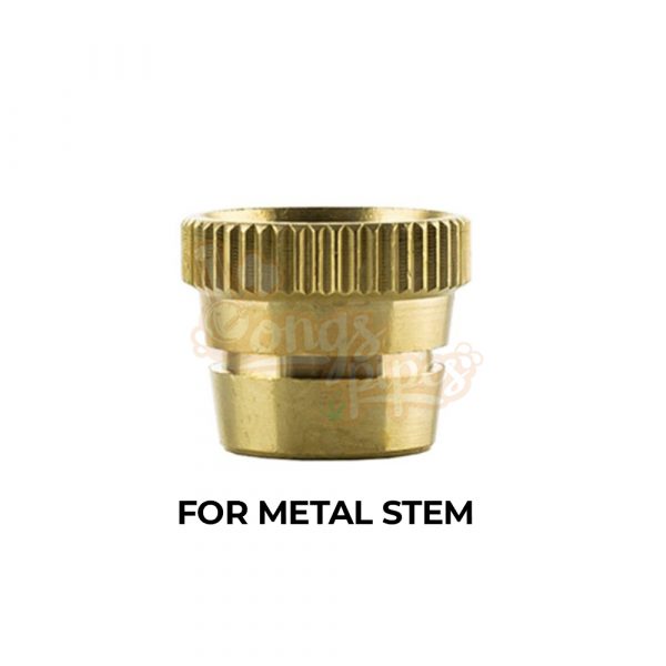 Universal Bonza Bucket Brass Cone Piece for metal stem
