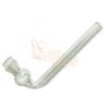 Vaporiser Dry Glass Pipe With Glass Cone 11cm
