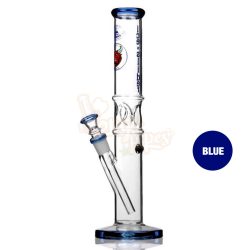 Agung Ice Slider Full Glass Bong 33cm Blue