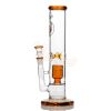 Agung Percolator Glass Bong 30cm Amber