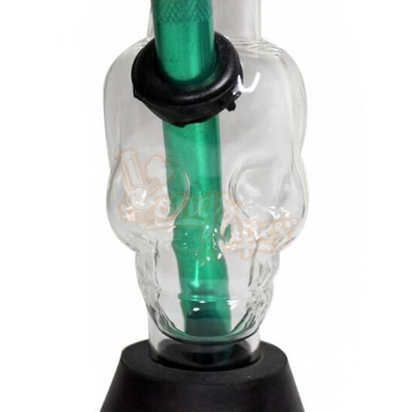 MWP Skull Glass Gripper Bong 27cm