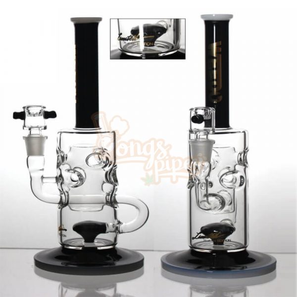 Weedo Limited Edition Recycler Black and Gold 34cm