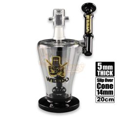 Weedo Outlaw Showerhead Perc Black and Gold 20cm