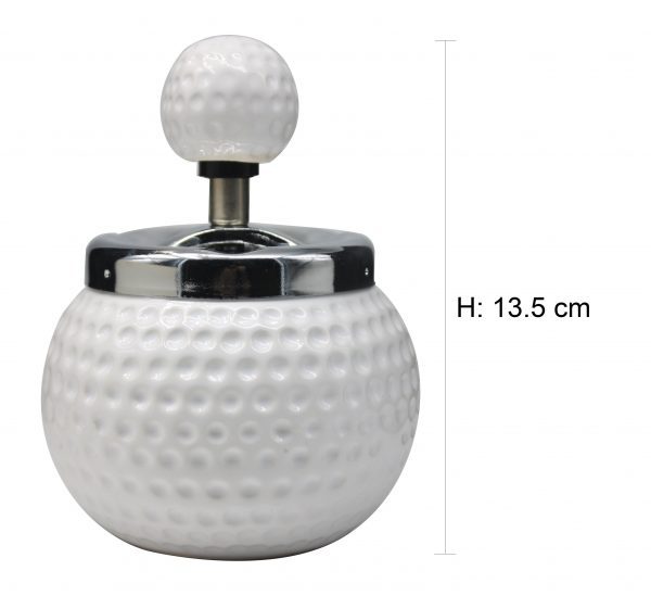 Golf Spinning Ashtray 13.5cm