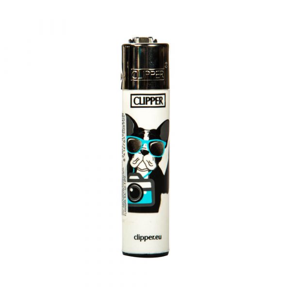 CLIPPER Refillable Dog Large Blue