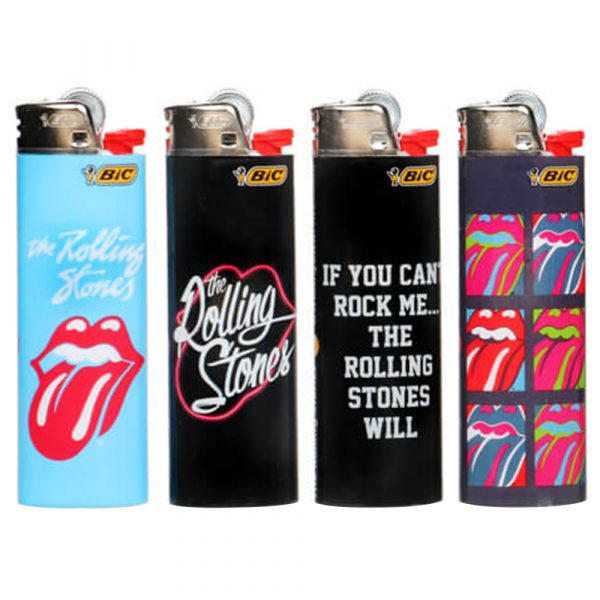 Pack 10X BiC Special Edition The Rolling Stones Series Lighters