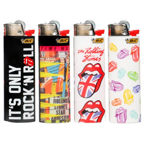 Pack 50X BiC Special Edition The Rolling Stones Series Lighters