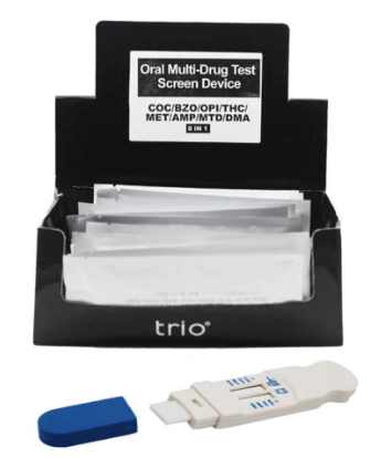 Oral Multi Drug Screen Test Screen Device