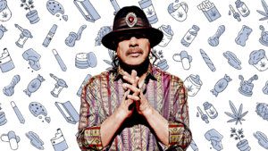 3 weed products Carlos Santana can't live without