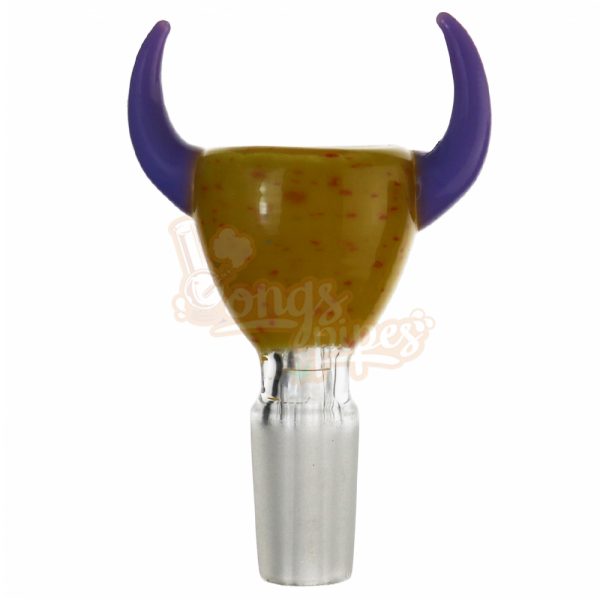 Viking Cone Piece with 2 Horn Handle 14mm Yellow