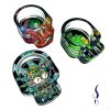 Rick and Morty Thick Glass Skull Shaped