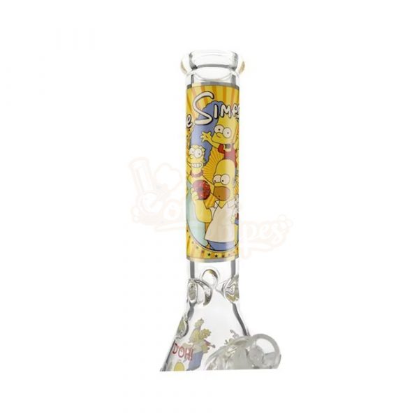 Simpsons Family Glass Beaker 35cm