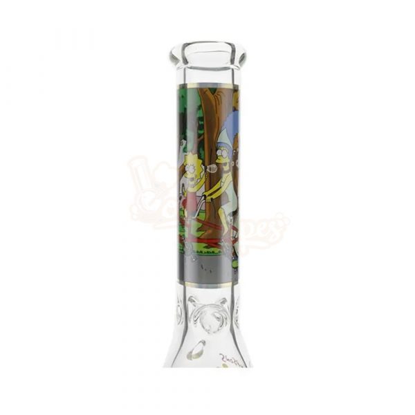 Simpsons Family Glass Beaker 35cm