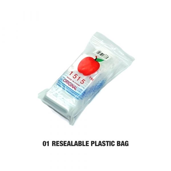 Apple1515 38×38 Resealable Plastic Bag 100