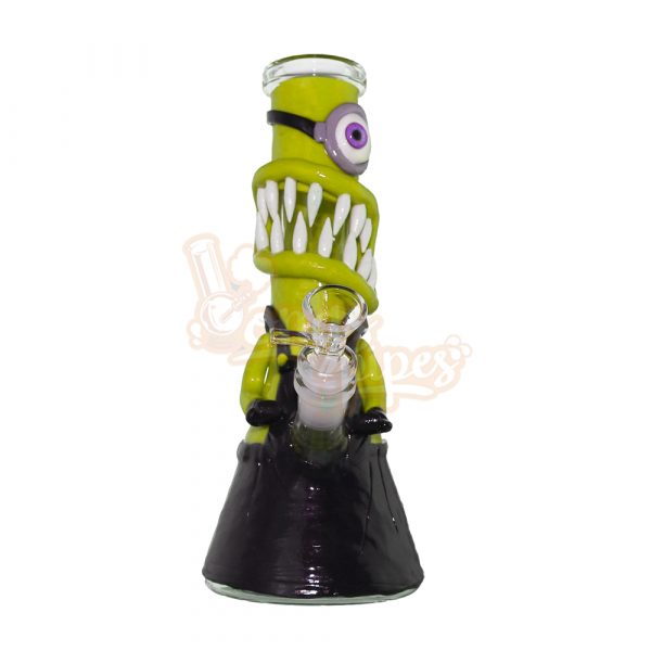 3D Minions Monster Beaker Bong 25cm Yellow