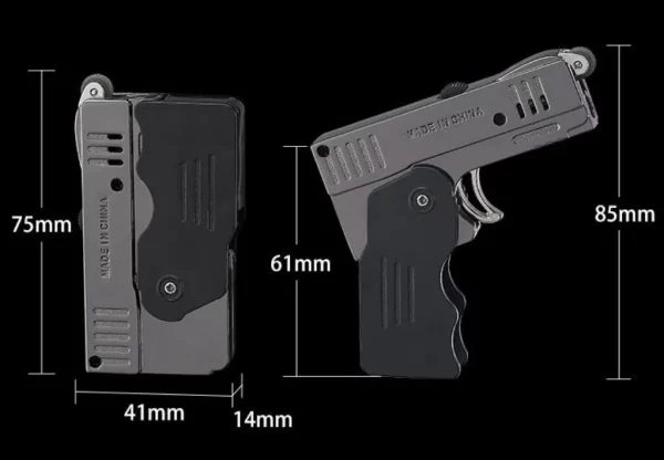 Foldable Gun Shape Lighter