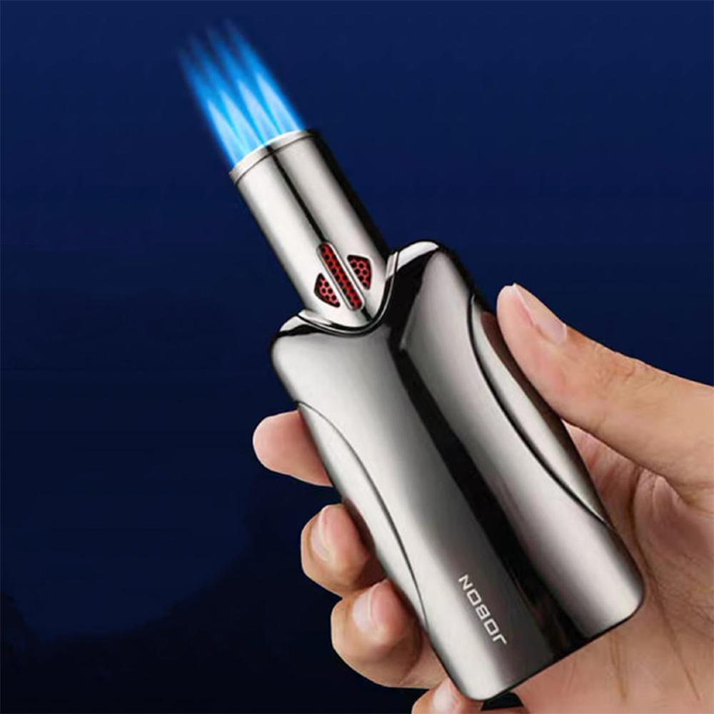 JOBON Jet Lighter 4 Flames Gift Set