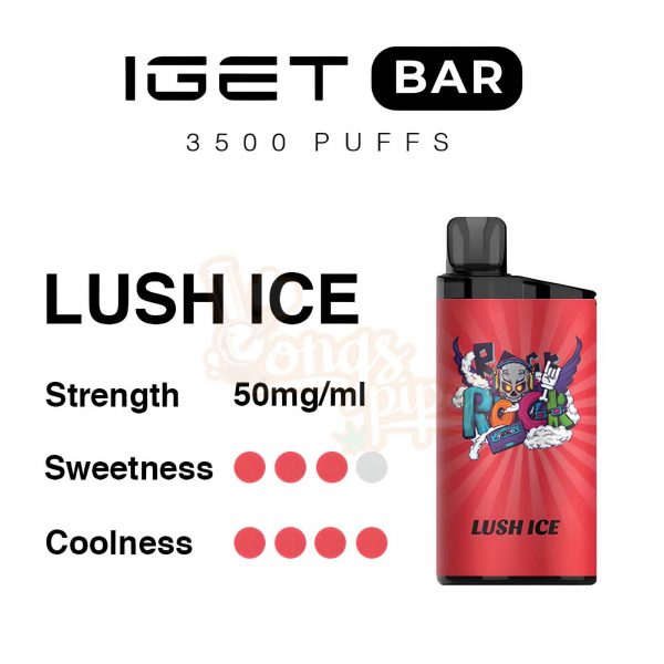 Lush Ice IGET Bar 3500