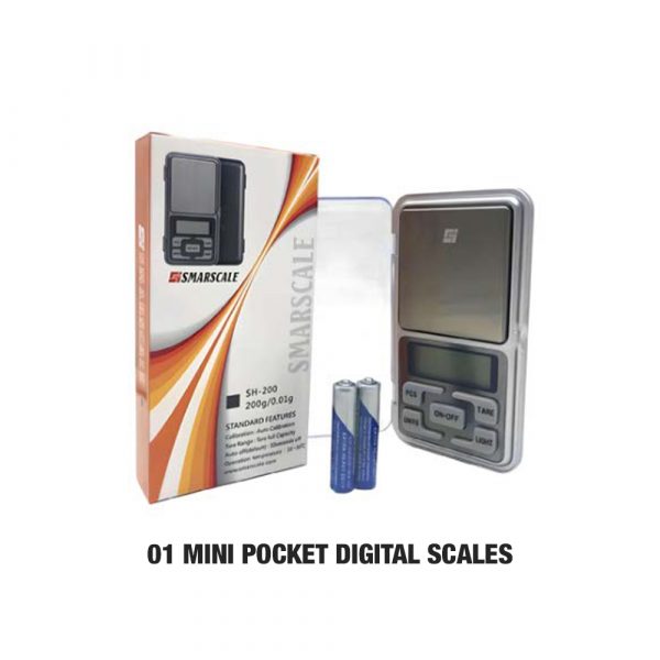 SMARSCALE Mini Pocket Digital Scales 0.01g/200g
