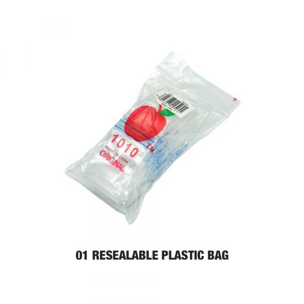 Apple1515 38×38 Resealable Plastic Bag 100