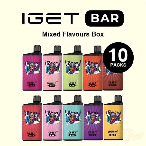 IGET Bar Random Mixed Flavours 10PCS