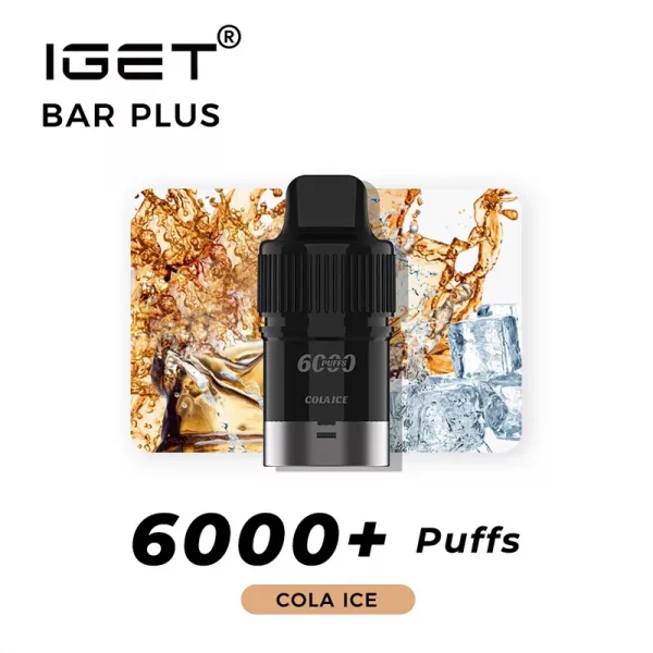 IGET Bar Plus Pod 6000 Puffs - Cola Ice
