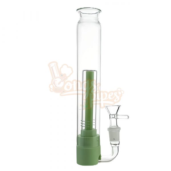 Voyager Didgeridoo Bong With Dome Perc 23cm Green